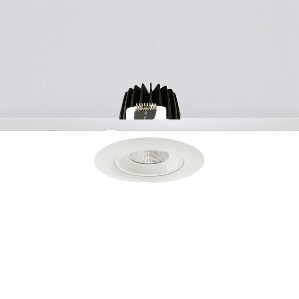 Large Tiltable Downlight Dimmable LED 3000K IP44 10W